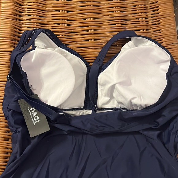 NWT Daci Women Plus Size One Piece Swimsuit sz 22W - Picture 7 of 9